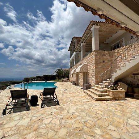 Endless Blue Villa Anavyssos Exteriör bild