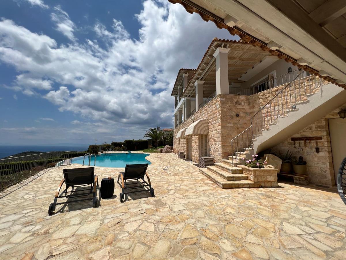 Endless Blue Villa Anavyssos Exteriör bild