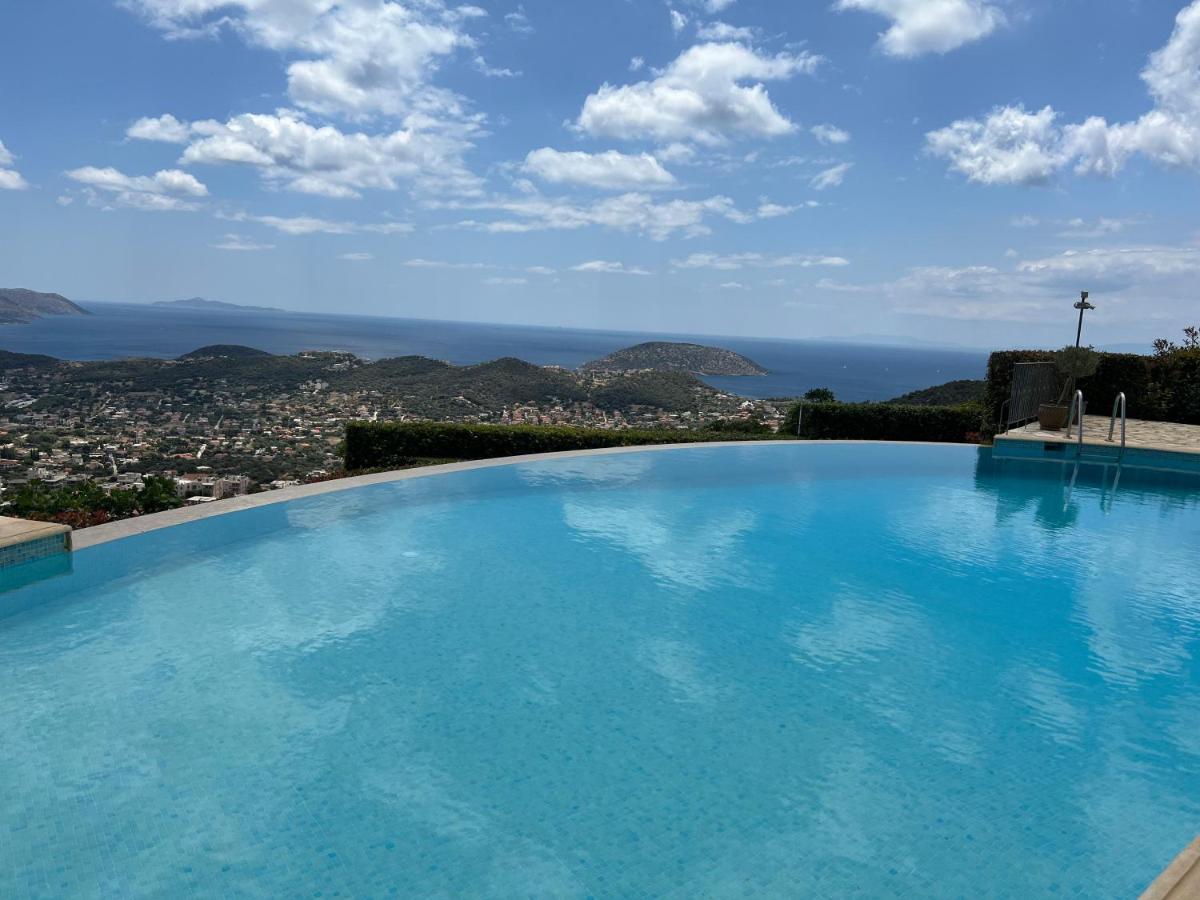 Endless Blue Villa Anavyssos Exteriör bild