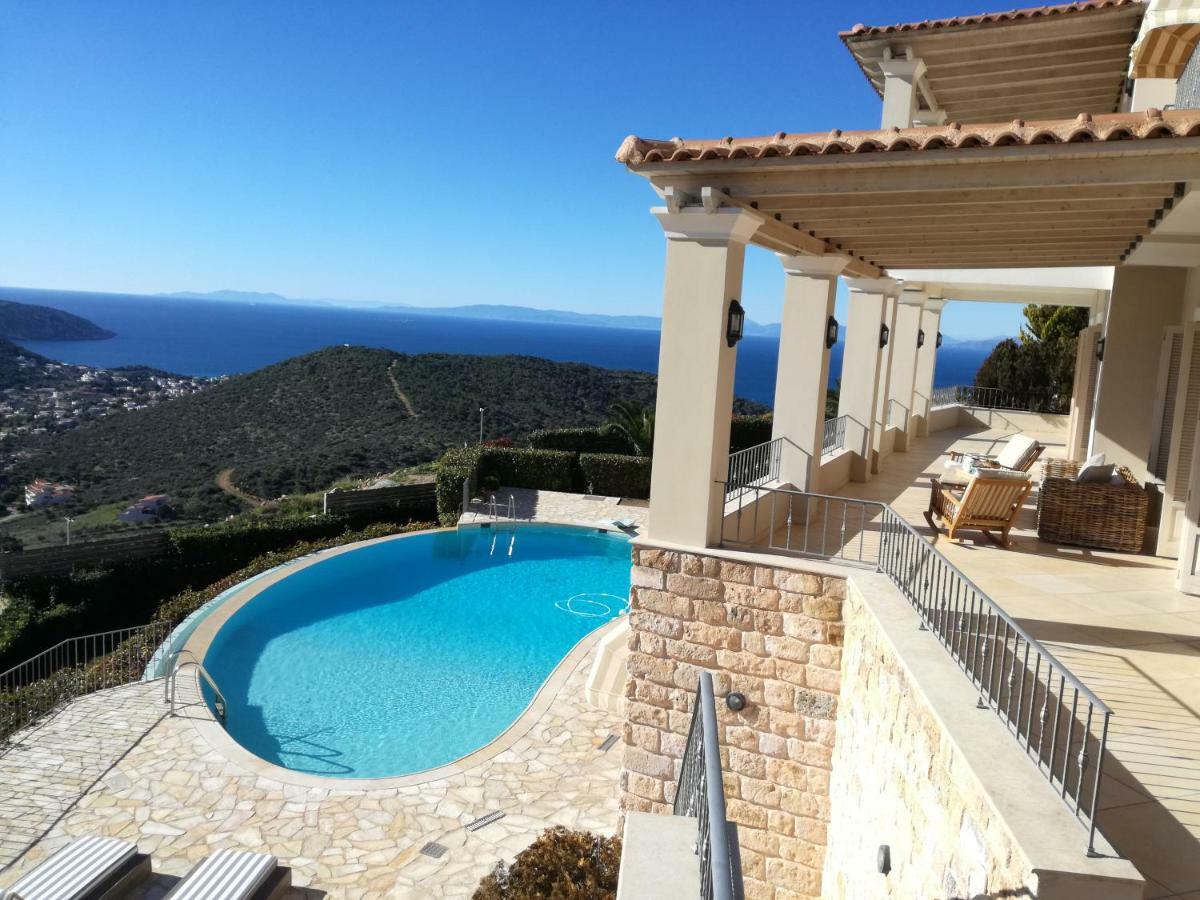 Endless Blue Villa Anavyssos Exteriör bild