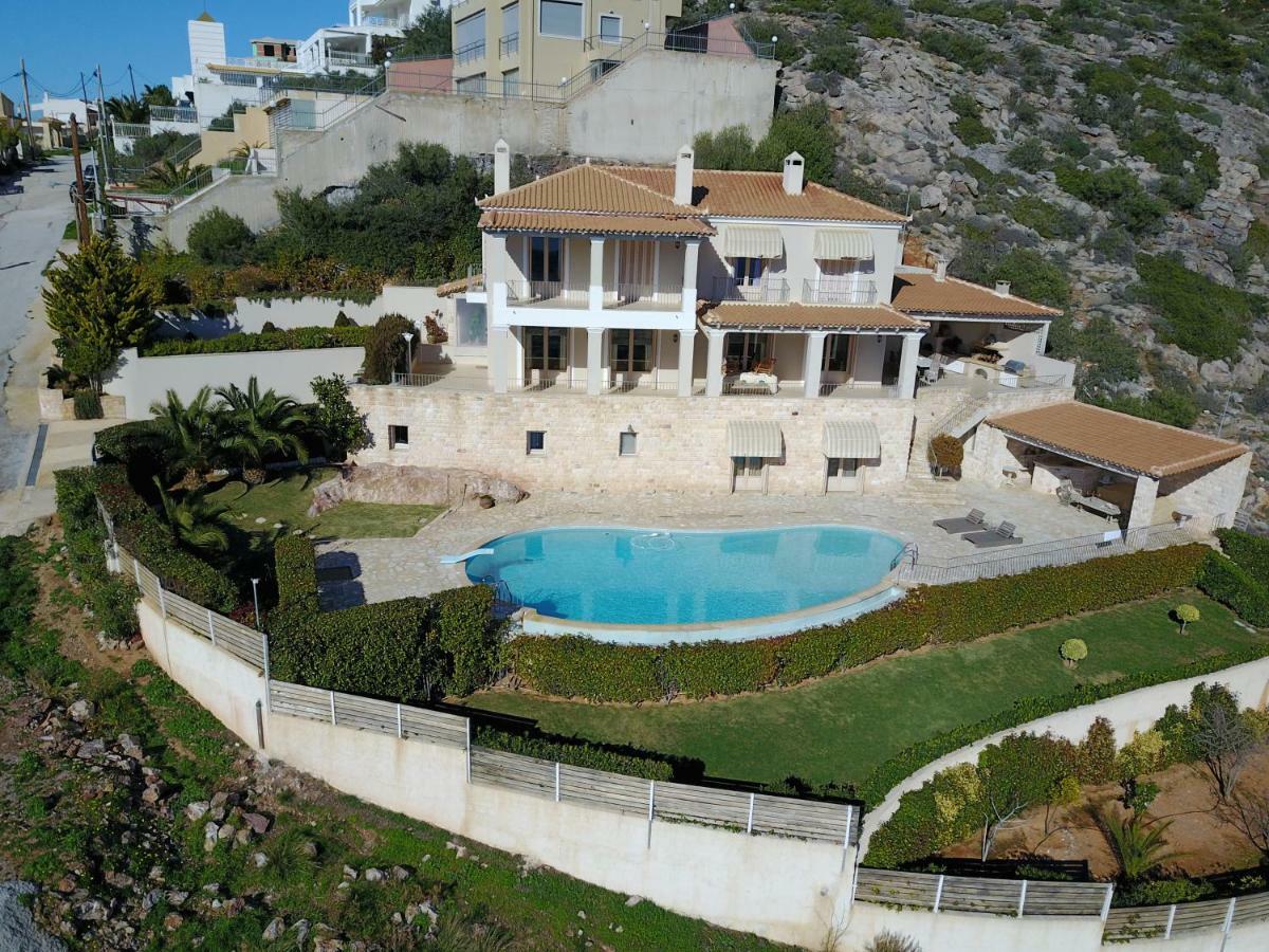 Endless Blue Villa Anavyssos Exteriör bild