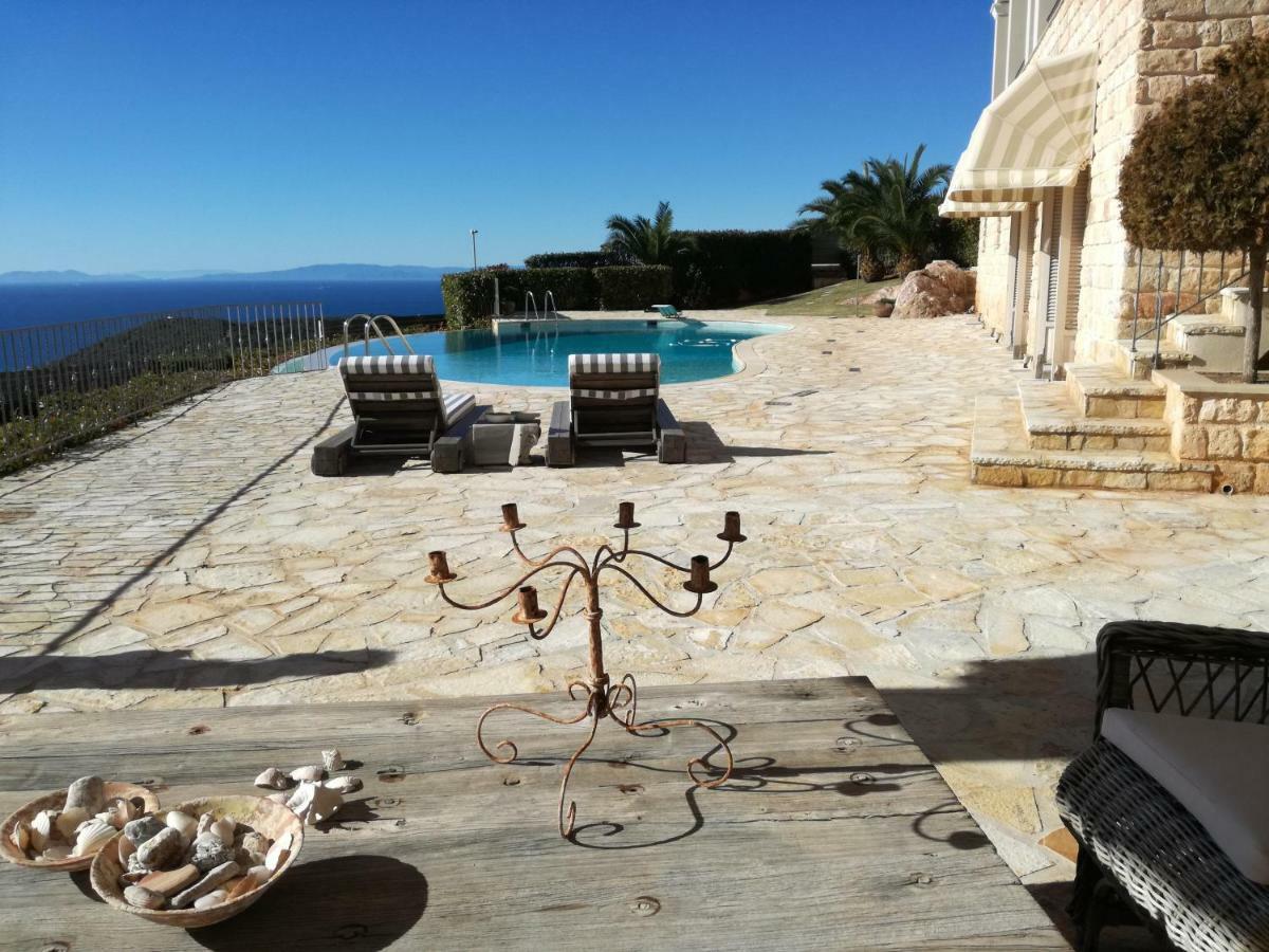 Endless Blue Villa Anavyssos Exteriör bild